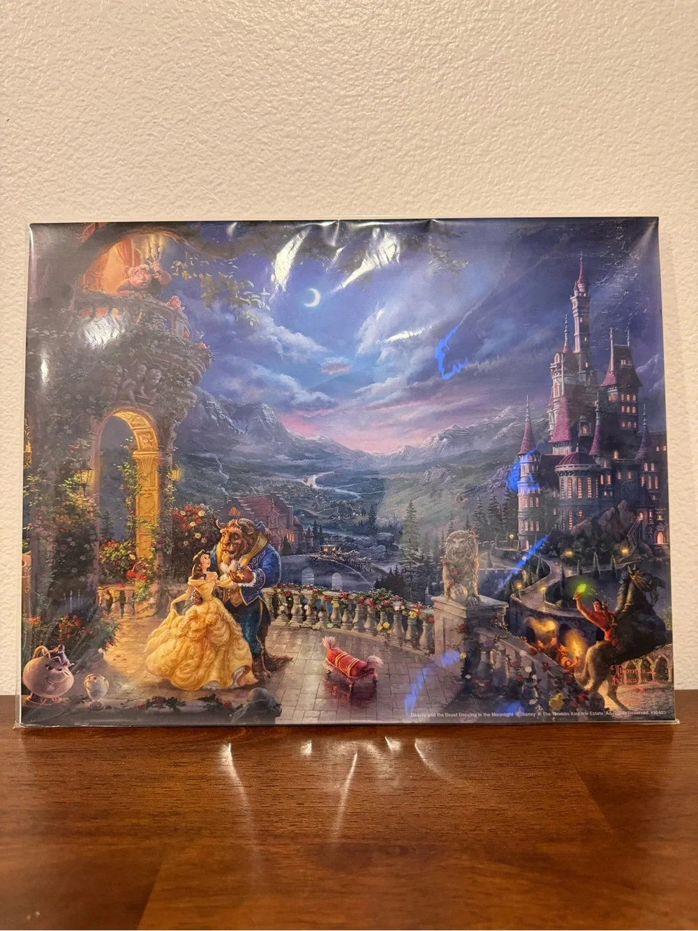 Disney Beauty and the Beast Dancing in the Moonlight - Art Print - 11